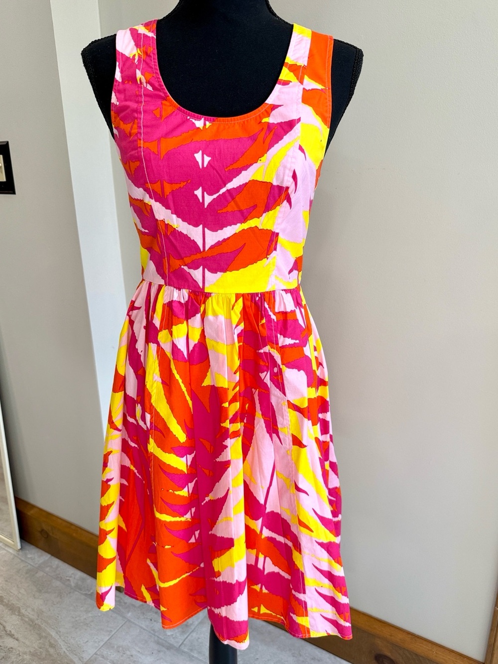 Plenty Dresses by Tracy Reese NWT Tessa Sunset Palm Dress size 4